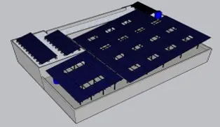 Solar system design layout for Amir Residence, Lahore